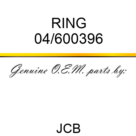 RING 04/600396