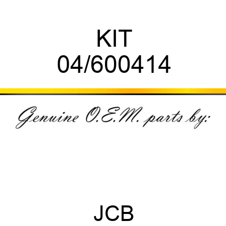 KIT 04/600414