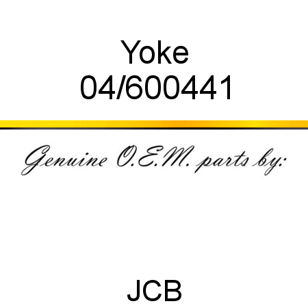 Yoke 04/600441