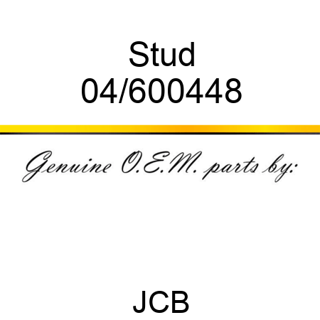 Stud 04/600448