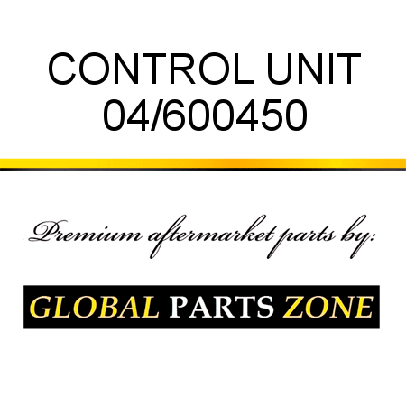 CONTROL UNIT 04/600450