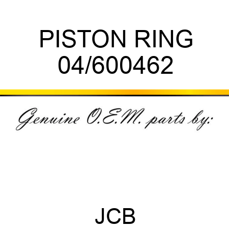 PISTON RING 04/600462