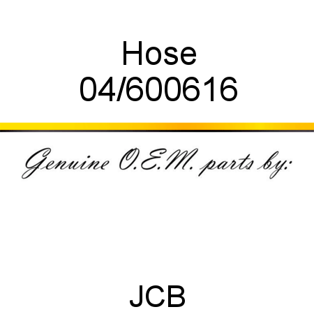 Hose 04/600616