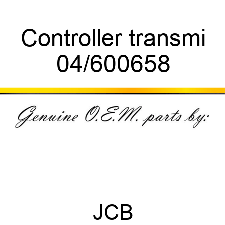 Controller transmi 04/600658