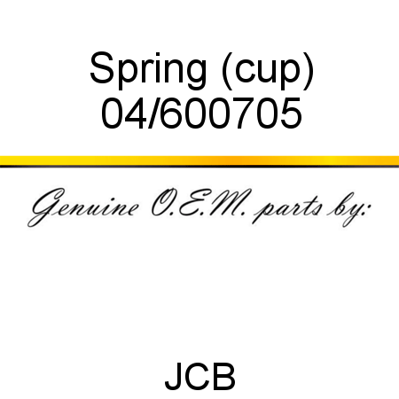 Spring, (cup) 04/600705