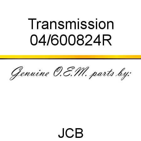 Transmission 04/600824R