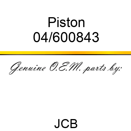 Piston 04/600843