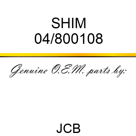 SHIM 04/800108
