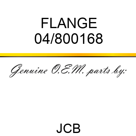 FLANGE 04/800168