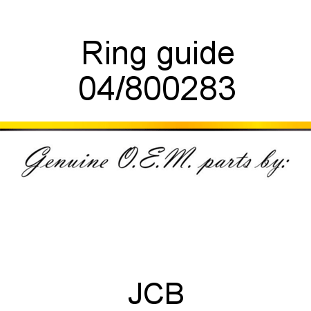 Ring, guide 04/800283