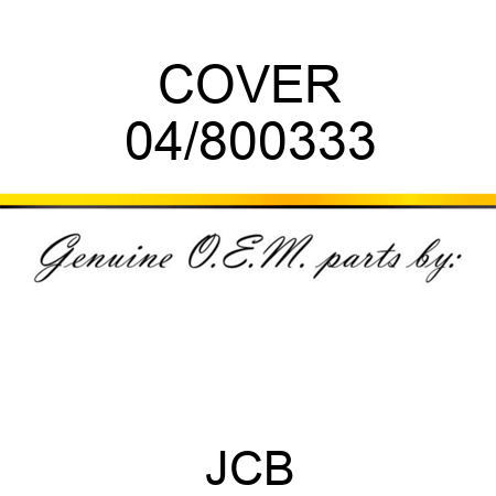COVER 04/800333
