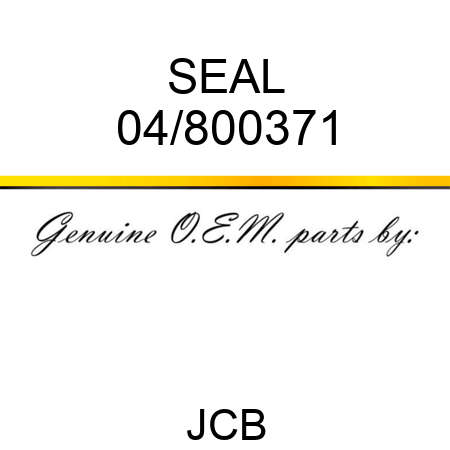 SEAL 04/800371
