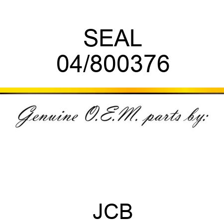 SEAL 04/800376