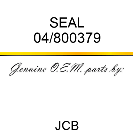 SEAL 04/800379