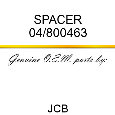 SPACER 04/800463