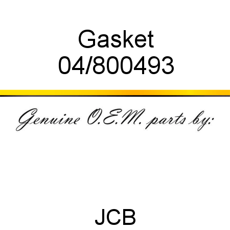 Gasket 04/800493