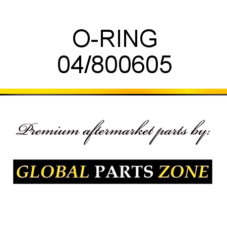 O-RING 04/800605