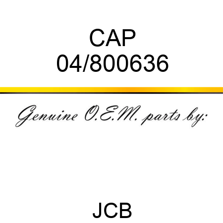CAP 04/800636