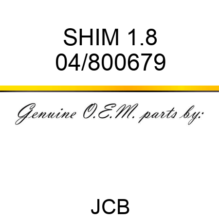 SHIM 1.8 04/800679