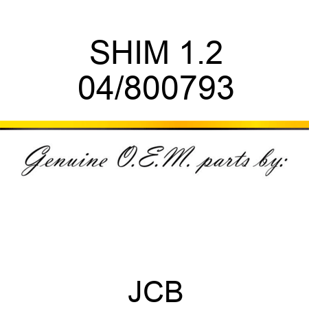 SHIM 1.2 04/800793