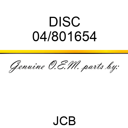 DISC 04/801654