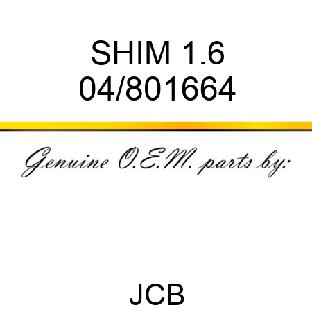 SHIM 1.6 04/801664