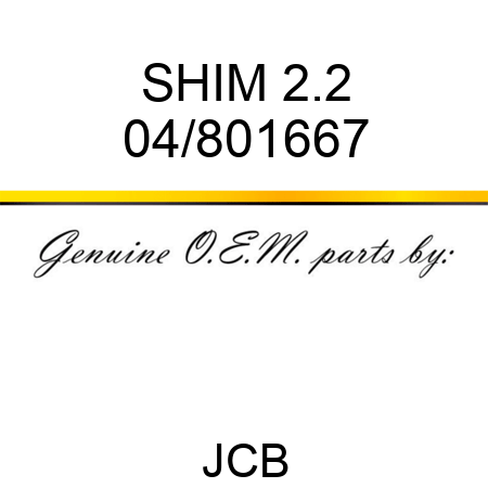 SHIM 2.2 04/801667