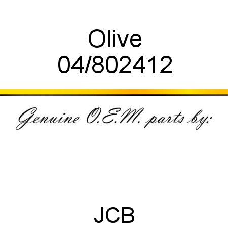 Olive 04/802412