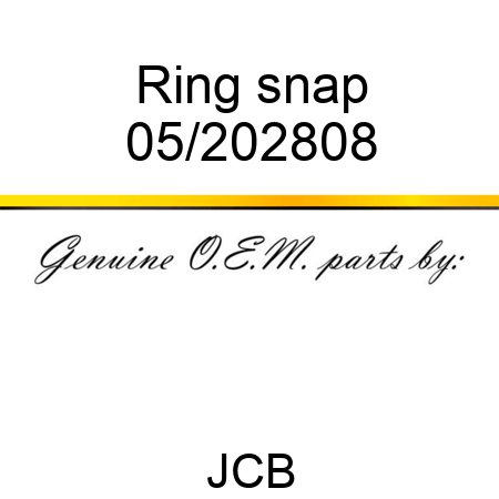 Ring snap 05/202808