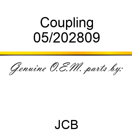 Coupling 05/202809