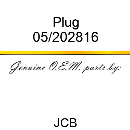 Plug 05/202816