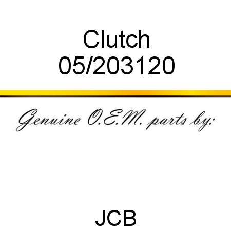 Clutch 05/203120