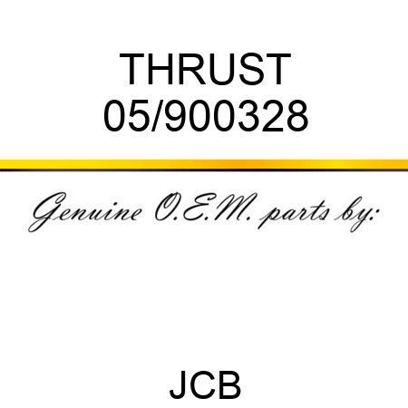THRUST 05/900328