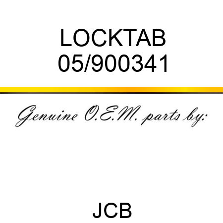 LOCKTAB 05/900341