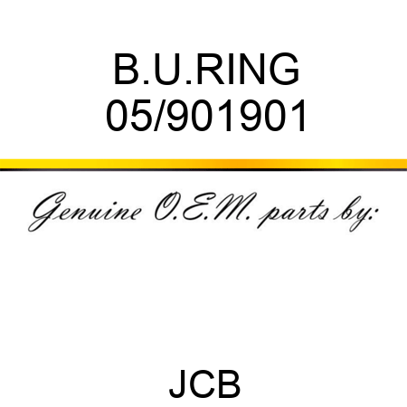 B.U.RING 05/901901