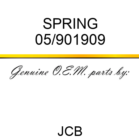 SPRING 05/901909
