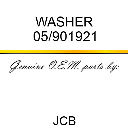 WASHER 05/901921