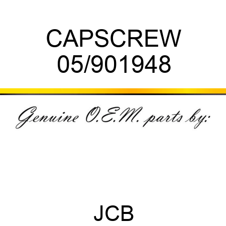 CAPSCREW 05/901948