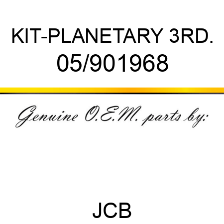 KIT-PLANETARY 3RD. 05/901968