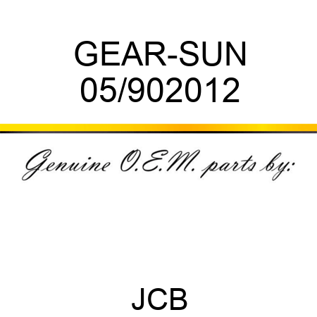GEAR-SUN 05/902012