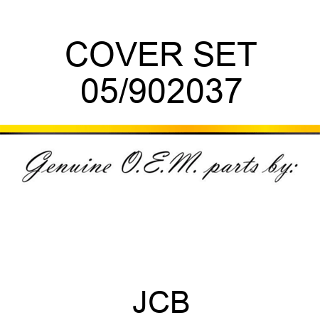 COVER SET 05/902037