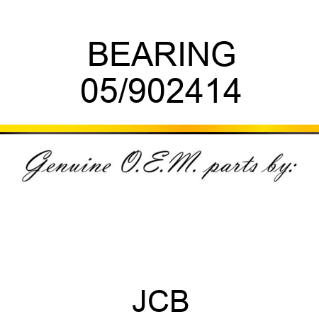 BEARING 05/902414