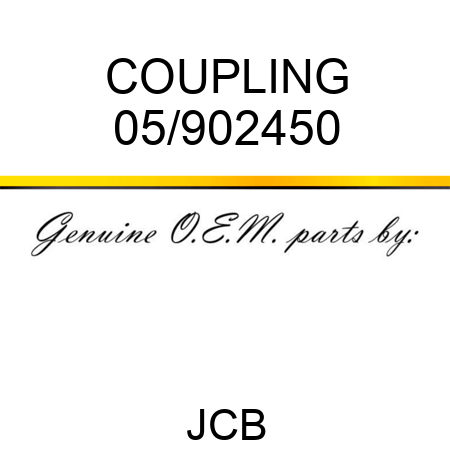 COUPLING 05/902450