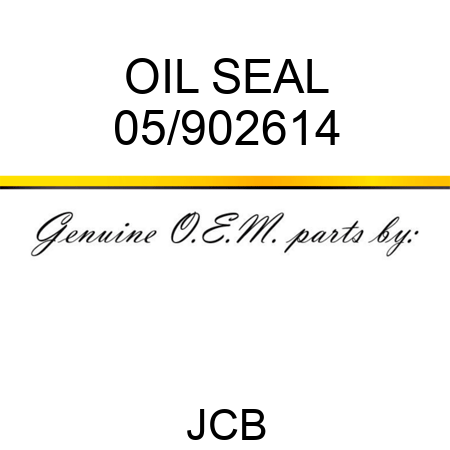 OIL SEAL 05/902614