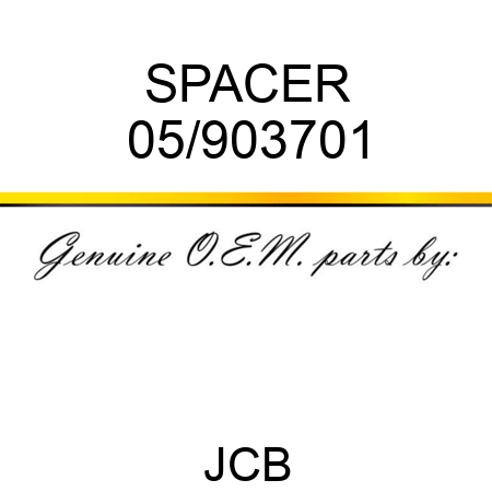 SPACER 05/903701