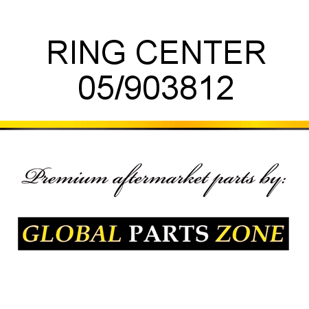 RING CENTER 05/903812