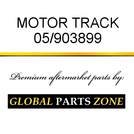 MOTOR TRACK 05/903899