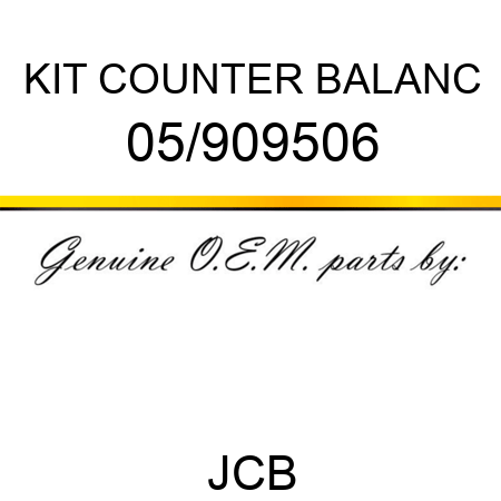 KIT COUNTER BALANC 05/909506