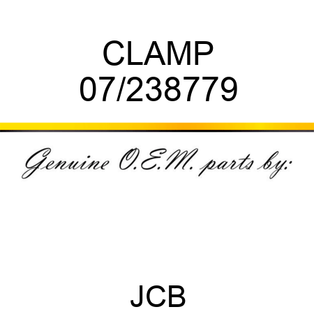 CLAMP 07/238779