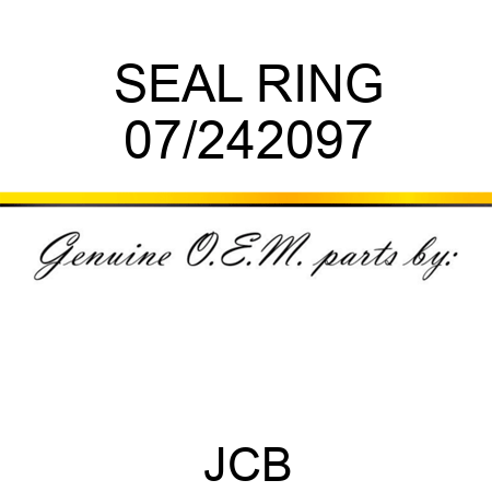 SEAL RING 07/242097